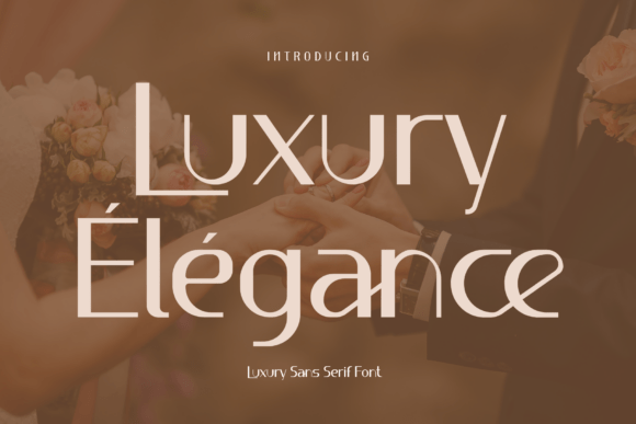 Luxury Élégance: The Premium Sans Serif Font for Modern Brands
